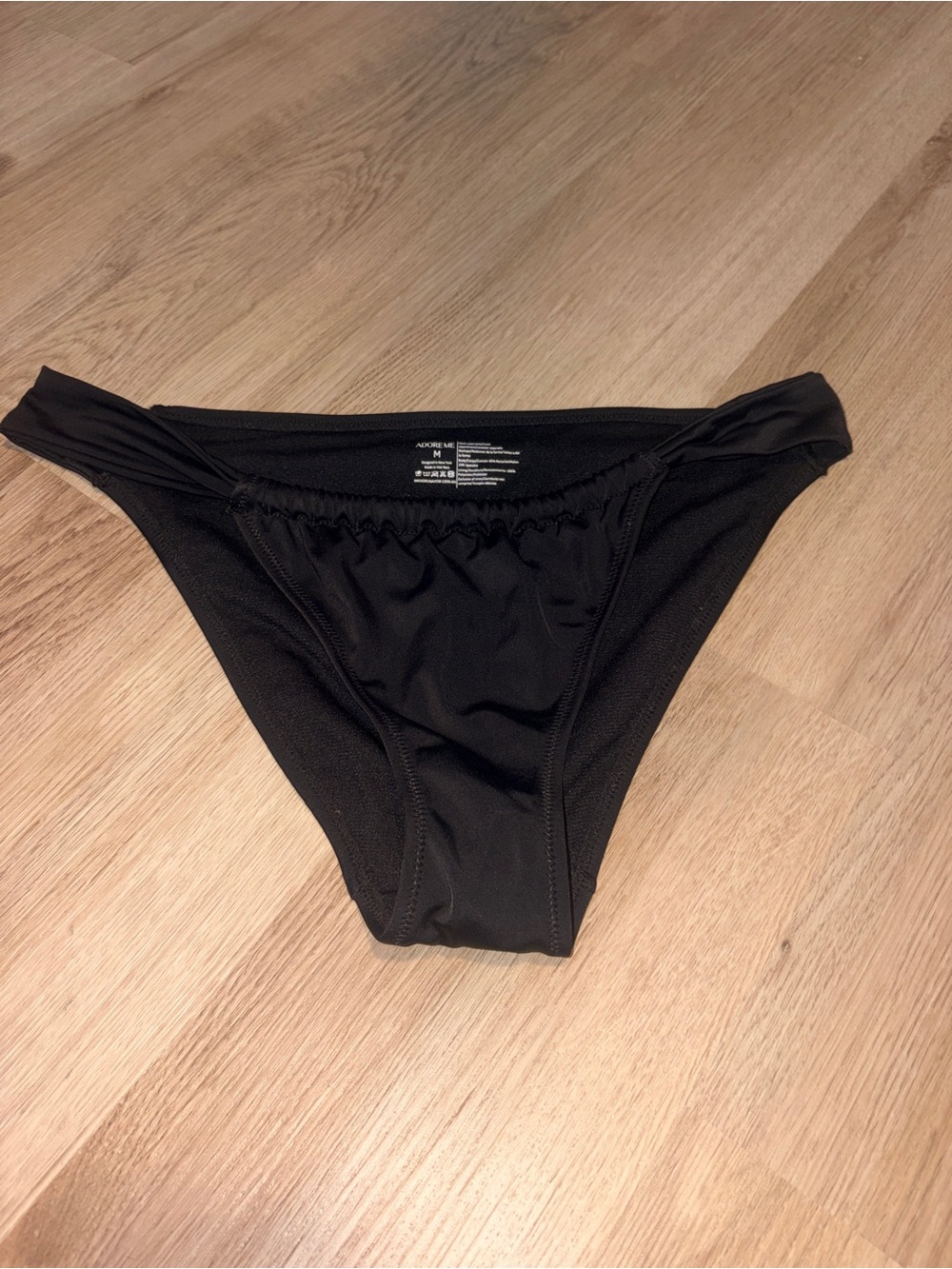Adore Me Black Bikini Bottoms - Classic Swim Brief